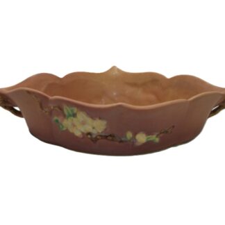 Roseville 331-12 pinkish console bowl circa 1949