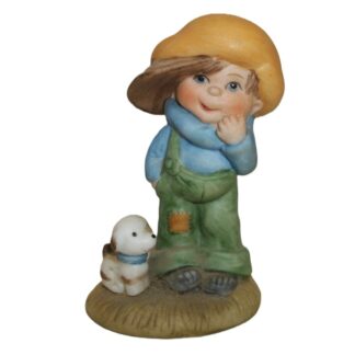 Lefton China #02781- Boy with dog on right side.