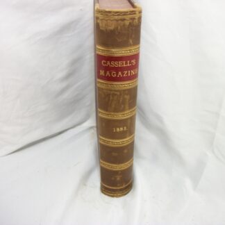 1883 issues of Cassell's Magazine as a book.