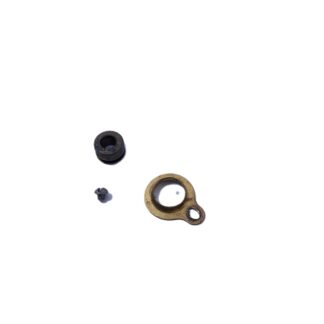 Gilbert Clock Co front plate bushing for time great wheel.