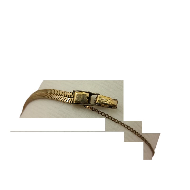 FLEX-LET 10k gold filled band mark view.