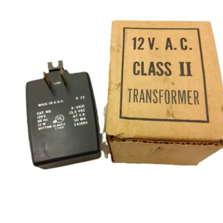 NOS vintage 12vac plugin transformer
